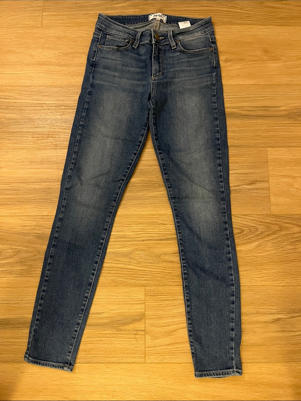 PAIGE Women's Ultra Skinny Jeans in Medium Blue Wash